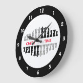 Wandleuchte für Schachfiguren Große Wanduhr (Winkel)