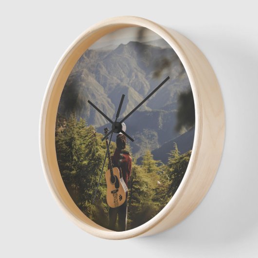 Wandleuchte mit schönem Design Uhr (Winkel)