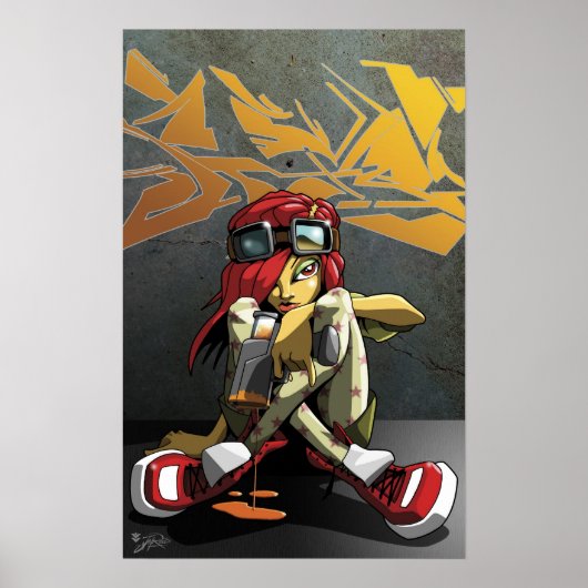 Wandmalenplakat Poster (Vorne)