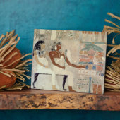 Wandmalerei aus dem Grab Rekhmire, Thebes, d Fotoplatte (Seite)