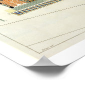 Wandmalerei aus den Gräbern der Könige von Thebes, Poster (Ecke)