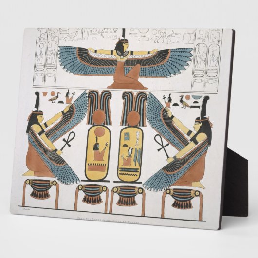 Wandmalerei aus den Grabstätten der Könige bei The Fotoplatte (Seite)