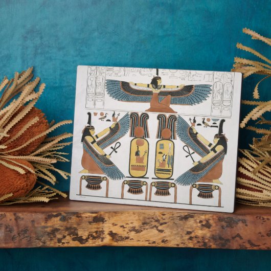 Wandmalerei aus den Grabstätten der Könige bei The Fotoplatte (Seite)