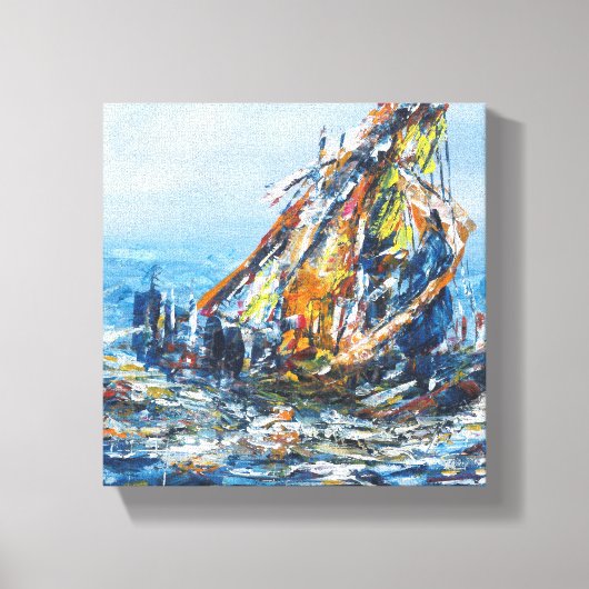 Wandmalerei Leinwanddruck (Vorderseite)