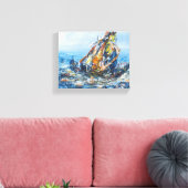 Wandmalerei Leinwanddruck (Insitu (Wohnzimmer))