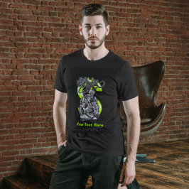 Wandmalerei mit Spray-T - Shirt