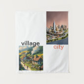 Wandmalerei Wandteppich (Vorderseite)