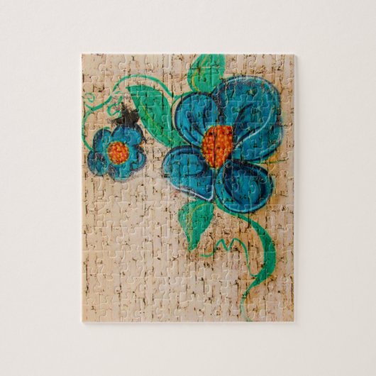 Wandmalereipuzzle Puzzle (Vertikal)