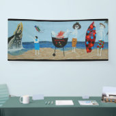 Wandmauer Olamendies Banner (Messe)