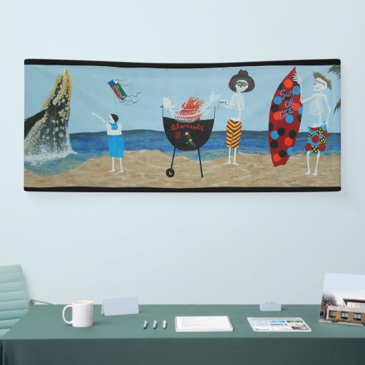 Wandmauer Olamendies Banner (Messe)