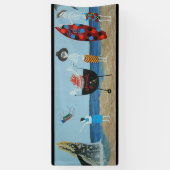 Wandmauer Olamendies Banner (Vertikal)