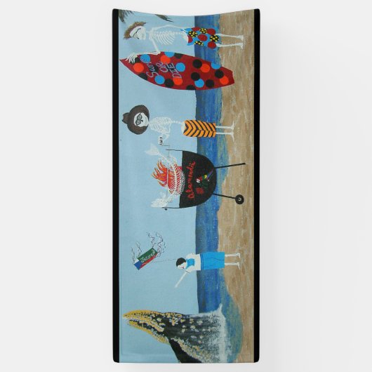 Wandmauer Olamendies Banner (Vertikal)