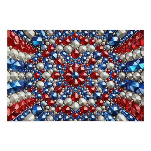 Wandplakat mit niederländischer Farbgestaltung Poster (Vorderseite)