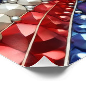 Wandplakat mit niederländischer Farbgestaltung Poster (Ecke)