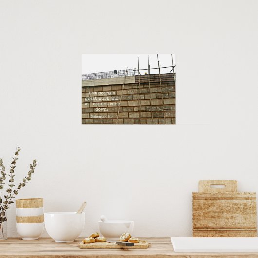 Wandplakat Poster (Küche)