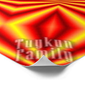 Wandplakat (TR=Duvar Posteri Levha) Poster (Ecke)