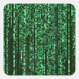 Wandplatte aus Acryl Quadratischer Aufkleber