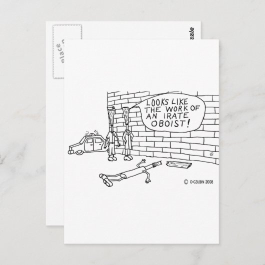 Wandprüfung Postkarte (Vorne/Hinten)