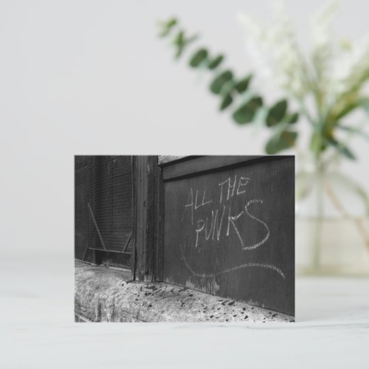 Wandschrift Postkarte (Stehend Vorderseite)