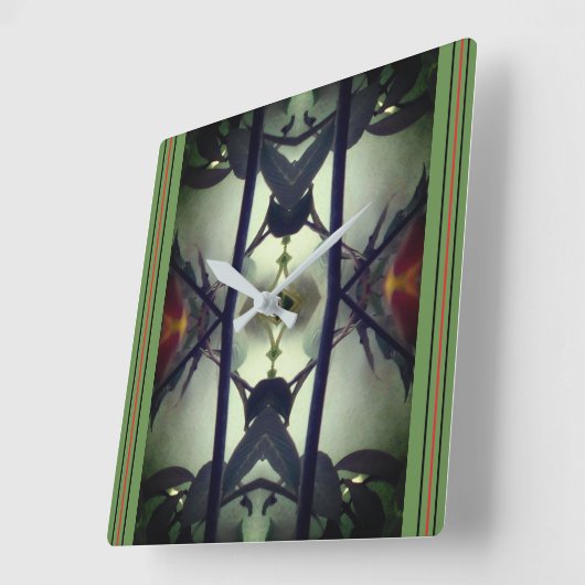 Wandsperre Quadratische Wanduhr (Winkel)