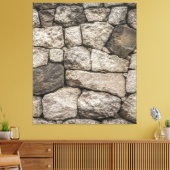 Wandstein Leinwanddruck (Insitu (Wohnzimmer))