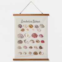 Wandtapestry Antique Seashells Illustrationen