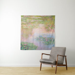 WANDTEPPICH Claude Monet (57"x57") Nymphéas