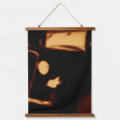 Wandteppich im Holzrahmen - Retro Automotive (Vorderseite)