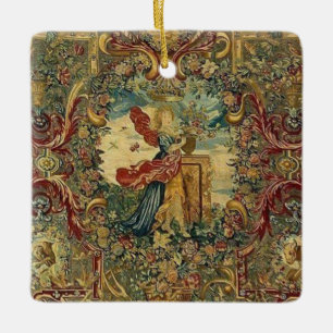Wandteppich- Keramikornament