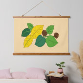Wandteppich Mit Holzrahmen (Schlafzimmer)