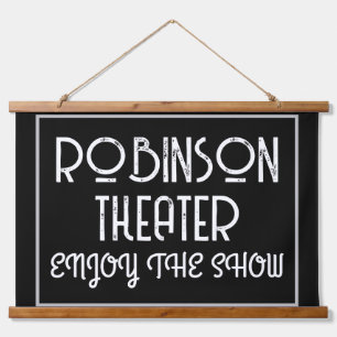  WANDTEPPICH MIT HOLZRAHMEN