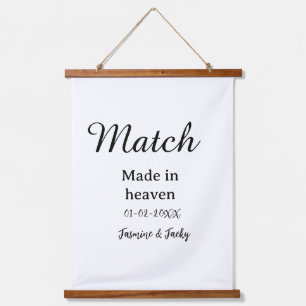  WANDTEPPICH MIT HOLZRAHMEN