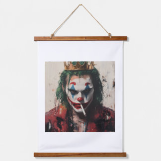 . WANDTEPPICH MIT HOLZRAHMEN