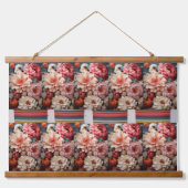 Wandteppich mit Holzrahmen. Holzrahmen (Vorderseite 2)