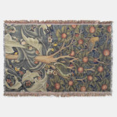 Wandteppich mit Specht - William Morris Decke (Vorderseite)