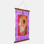 Wandteppich - Sonnenblumen-Design Mit Holzrahmen (Gewinkelt)