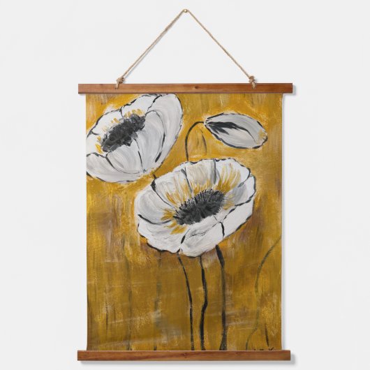 Wandteppiche aus Blumenholz (Vorderseite)