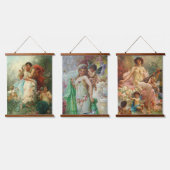 Wandteppiche aus Holz (Dreifach)