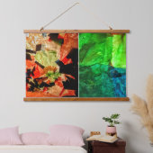 Wandteppiche aus Holz (Schlafzimmer)