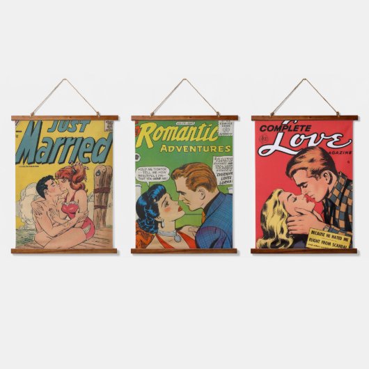 Wandteppiche aus Holz (Dreifach)