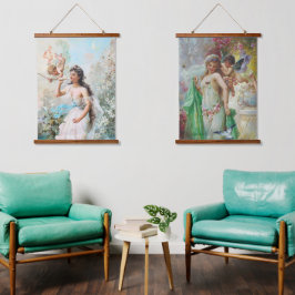 Wandteppiche aus Holz