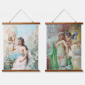 Wandteppiche aus Holz (Doppelt)