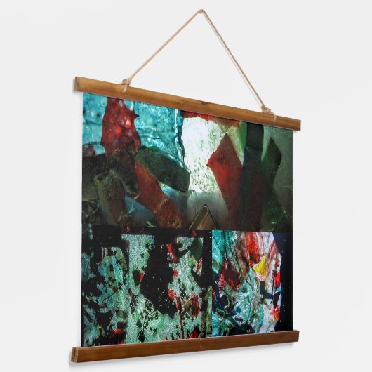 Wandteppiche aus Holz (Gewinkelt)