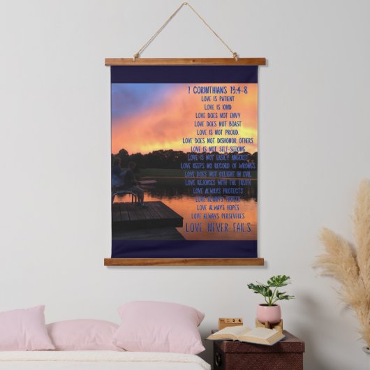 Wandteppiche aus Holz (Schlafzimmer)