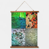 Wandteppiche aus Holz (Vorderseite)