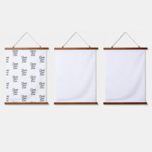 Wandteppiche aus Holz