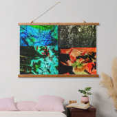 Wandteppiche aus Holz (Schlafzimmer)