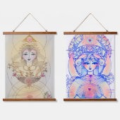 Wandteppiche aus Holz (Doppelt)