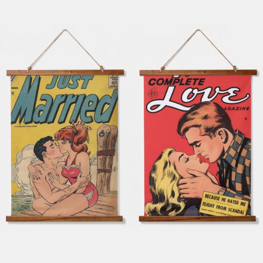 Wandteppiche aus Holz (Doppelt)