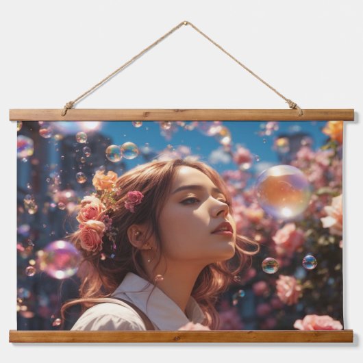 Wandteppiche aus Holz (Vorne)